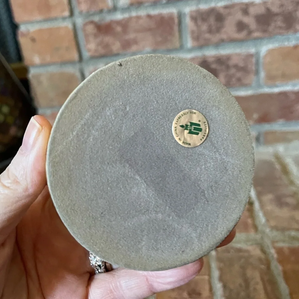 PartyLite Brass Spiral Pillar Holder